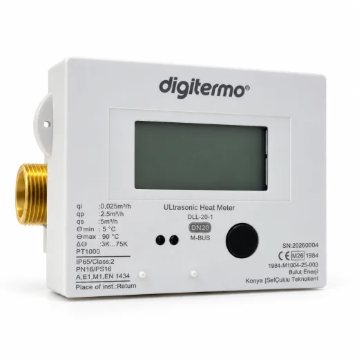 DLL-20 Radyo Sinyalli Digitermo Ultrasonik Kalorimetre