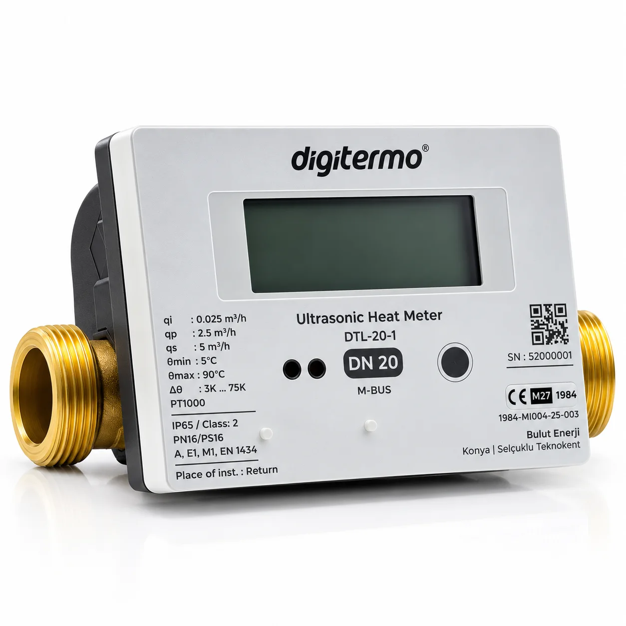 DTL-20 M-Bus Digitermo Ultrasonik Kalorimetre