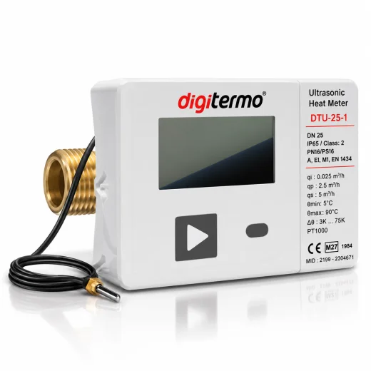DTU-40 Radyo Sinyal Digitermo Ultrasonik Kalorimetre