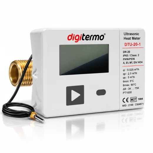 DTU-20 M-Bus Digitermo Ultrasonik Kalorimetre