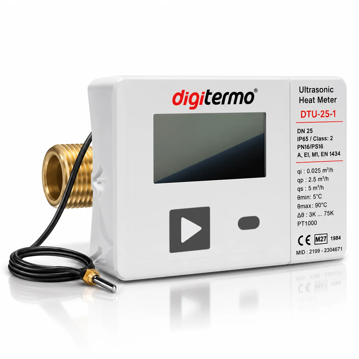 DTU-32 Radyo Sinyal Digitermo Ultrasonik Kalorimetre